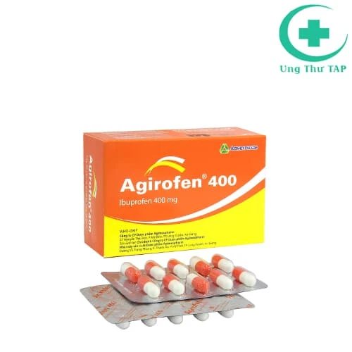 Agirofen 400 - Thuốc giảm đau, hạ sốt chất lượng 