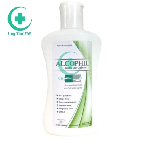 Alcophil Gentle Skin Cleanser 150ml Gamma - Kem làm sạch da