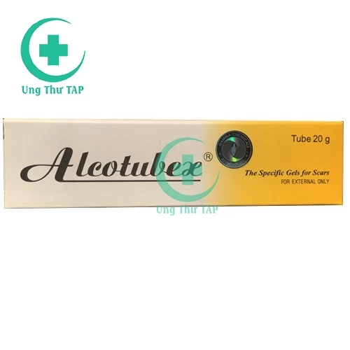 Alcotubex 20g - Gel trị sẹo lồi, phì đại, sẹo lõm của Hàn Quốc