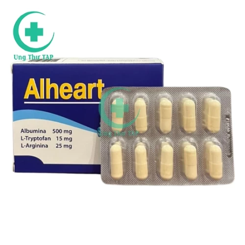 Alheart 500mg - Viên uống tăng cường sức khỏe, hỗ trợ mát gan