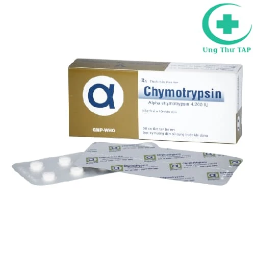 Alpha Chymotrypsin Bidiphar - Thuốc kháng viêm, giảm phù nề