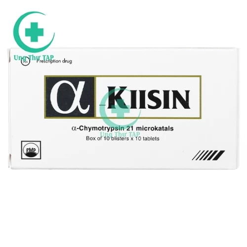 α-Kiisin (Alpha Kiisin) Pymepharco - Thuốc điều trị phù nề