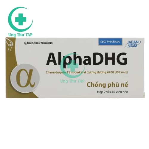 AlphaDHG - Thuốc trị chấn thương phần mềm hiệu quả