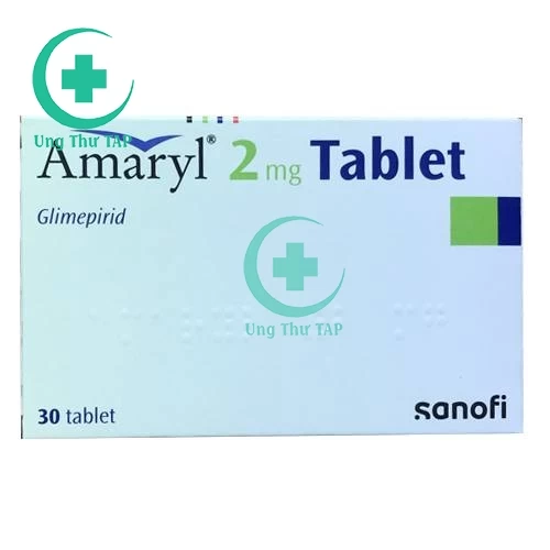 Amaryl 2mg - Thuốc trị đái tháo đường type 2 hiệu quả