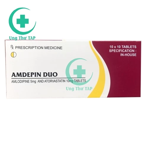 Amdepin Duo - Thuốc điều trị tăng huyết áp của Ấn Độ