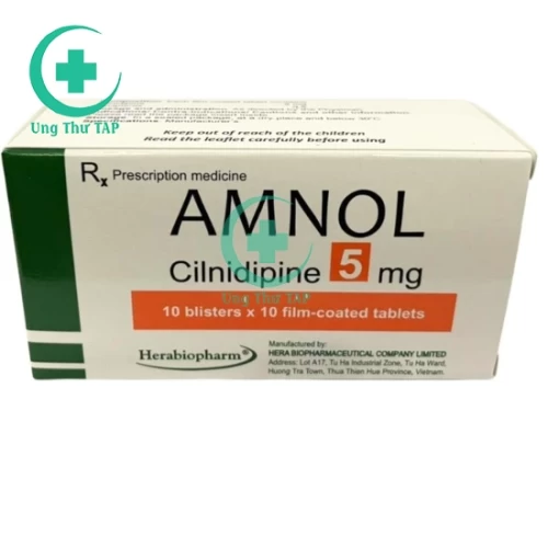 Amnol 5mg - Thuốc điều trị cao huyết áp của Here