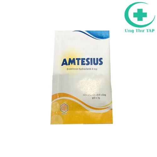 Amtesius - Thuốc điều trị nhiễm khuẩn hô hấp hàng đầu
