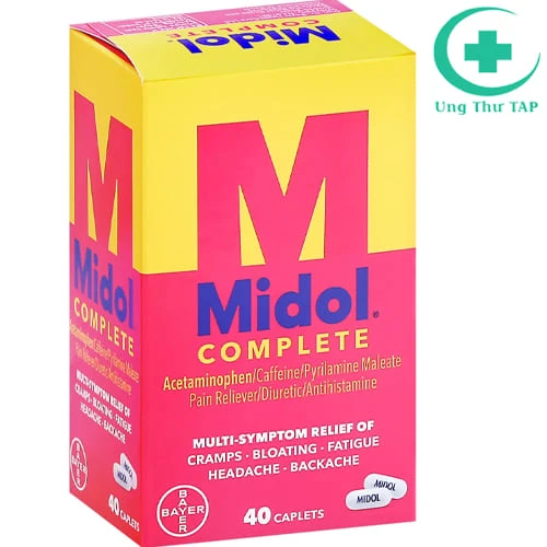 Midol complete - Giảm các triệu chứng liên quan đến kinh nguyệt