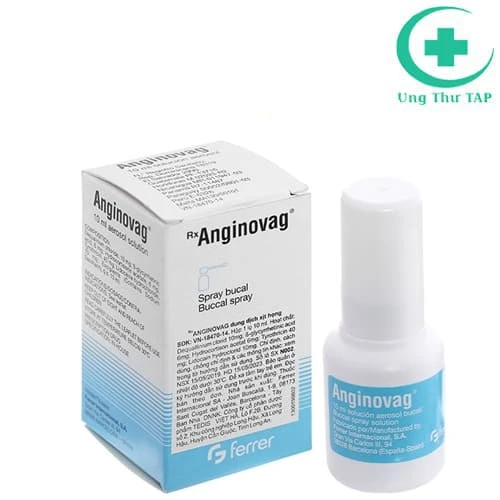 Anginovag - Thuốc xịt viêm đường họng, khoang miệng hiệu quả