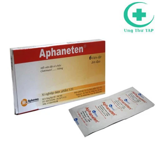 Aphaneten 100mg- Viên đặt viêm âm đạo hiệu quả