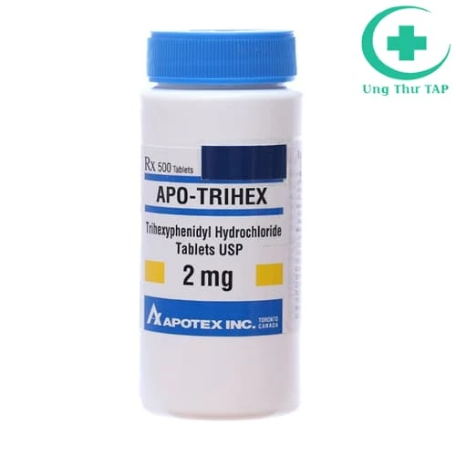 Apo-Trihex 2mg - Thuốc phụ trị các dạng Parkinson của Canada