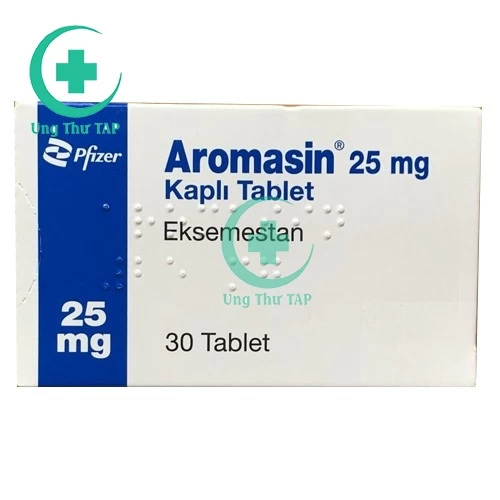 Aromasin 25mg (Exemestane) Pfizer - Thuốc điều trị ung thư vú