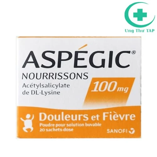 Aspegic 100mg - Thuốc giảm đau, hạ sốt hiệu quả của Sanofi