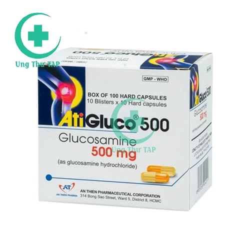 Atigluco 500 An Thiên - Thuốc điều trị thoái hóa xương khớp