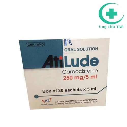 AtiLude 250mg/5ml - Thuốc điều trị viêm phế quản, hen phế quản
