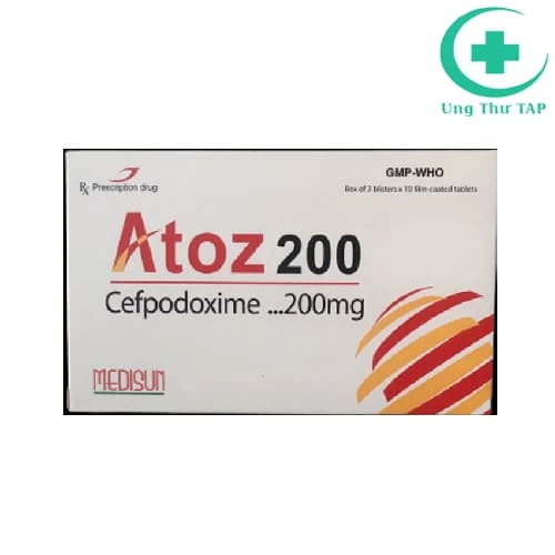 Atoz 200 - Thuốc điều trị các nhiễm khuẩn hiệu quả