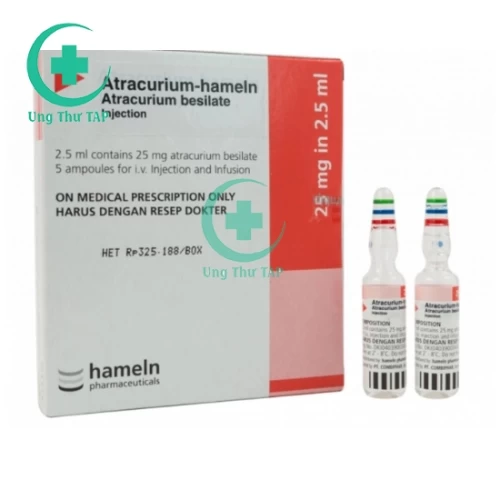 Atracurium - Hameln 10mg/ml - Thuốc gây mê toàn thân của Đức