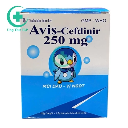Avis-Cefdinir 250mg - Thuốc trị nhiễm khuẩn hàng đầu