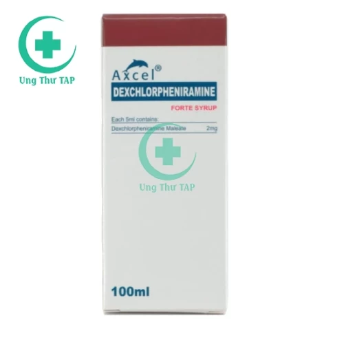 Axcel Dexchlorpheniramine Forte Syrup - Thuốc điều trị dị ứng