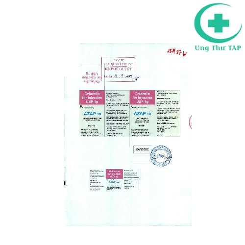 Azap 1gm KAPL - Thuốc điều trị nhiễm khuẩn chất lượng