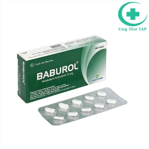 Baburol 10mg - Thuốc điều trị viêm phế quản mạn tính