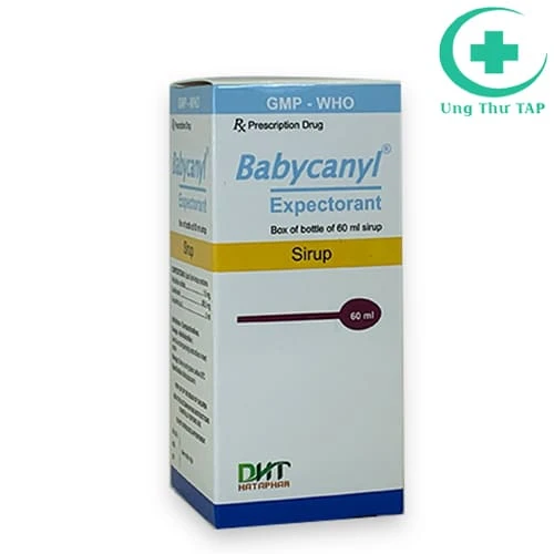 Babycanyl - Thuốc điều trị viêm phế quản và ho có đờm