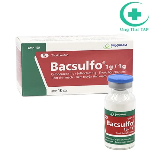 Bacsulfo 1g/1g - Thuốc điều trị nhiễm khuẩn của Imexpharm