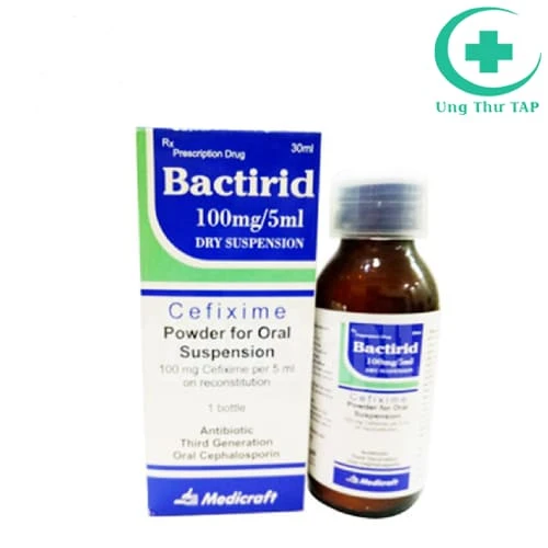 Bactirid 30ml Medicraft Pharma - Thuốc điều trị nhiễm khuẩn