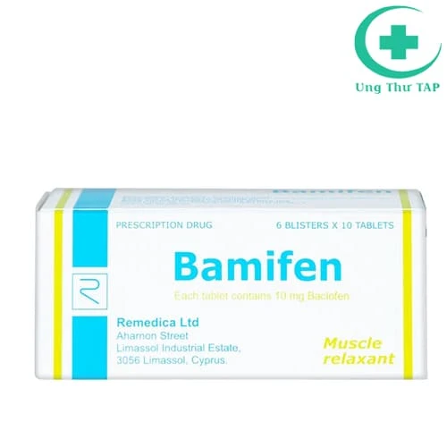 Bamifen 10mg - Thuốc giảm co cứng cơ vân hiệu quả