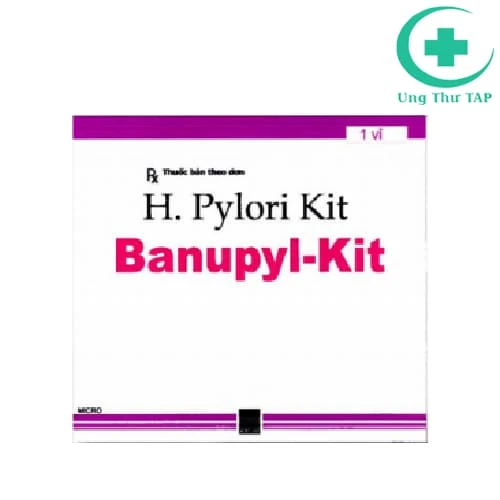 Banupyl - Kit - Thuốc điều trị viêm loét dạ dày tá tràng