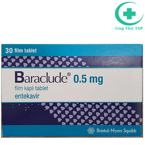 Baraclude 0,5mg  - Thuốc điều trị viêm gan B mạn tính 