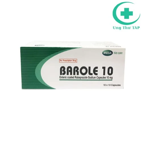 BAROLE 10 - Thuốc điều trị loét dạ dày, tá tràng chất lượng