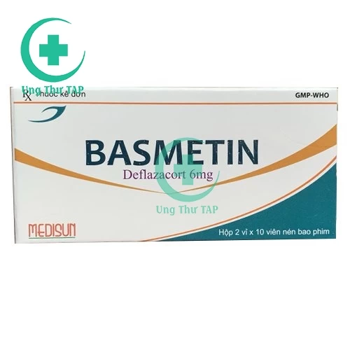 Basmetin 6mg - Thuốc điều trị viêm khớp, dị ứng, hen suyễn