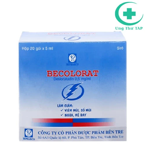 Becolorat - Thuốc điều trị viêm mũi dị ứng ứng hiệu quả