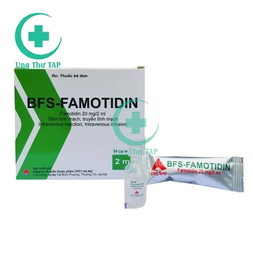 BFS-Famotidin - Thuốc điều trị viêm loét dạ dày tá tràng