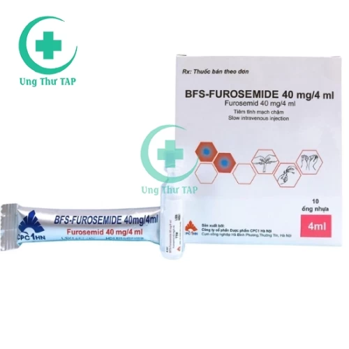 BFS-FUROSEMIDE 40mg/4ml - Thuốc điều trị phù do tim, tăng HA