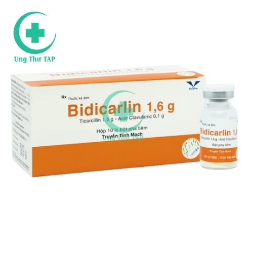 Bidicarlin 1,6g - Thuốc điều trị nhiễm khuẩn đường hô hấp
