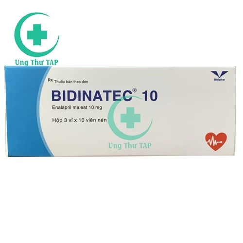 Bidinatec 10mg - Thuốc điều trị suy tim và cao áp huyết