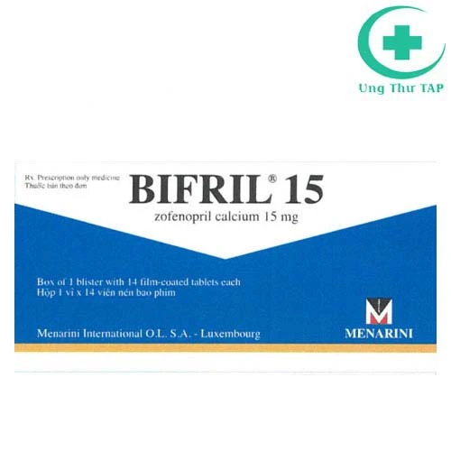Bifril 15 mg - Thuốc điều trị tăng huyết áp hiệu quả 