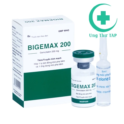 Bigemax 200 Bidiphar - Thuốc điều trị ung thư hiệu quả