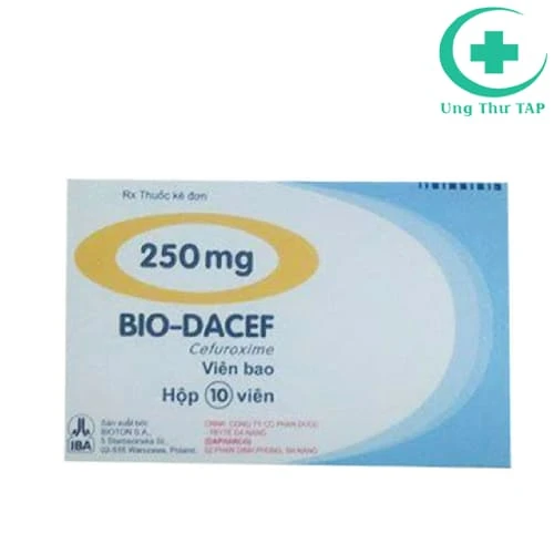 Bio-dacef 250mg Polpharma - Thuốc điều trị viêm, nhiễm khuẩn