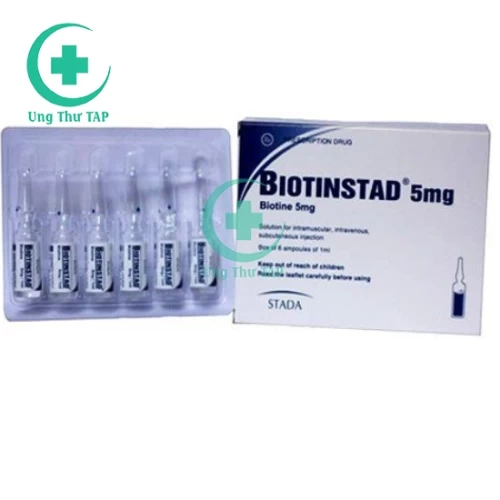 BiotinStad 5mg -  Thuốc điều trị viêm, viêm lưỡi của Pymepharco