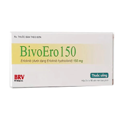 BivoEro 150 - Thuốc điều trị ung thư phổi, tụy của BV Pharma