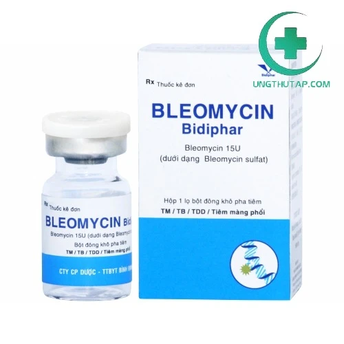 Bleomycin Bidiphar - Thuốc trị ung thư biểu mô tế bào hiệu quả
