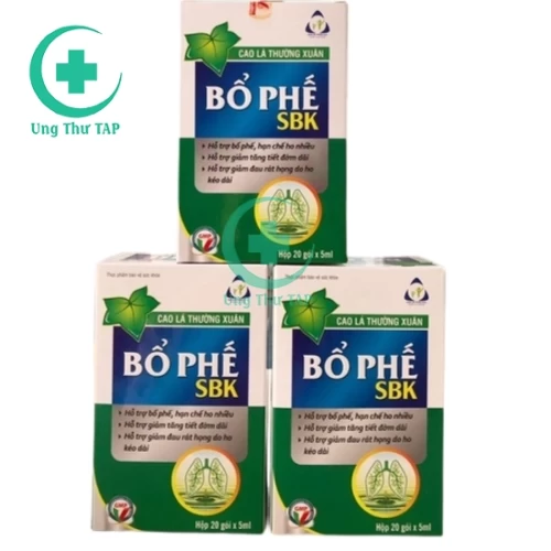 Bổ phế SBK - Sản phẩm hỗ trợ bổ phế, giảm ho hiệu quả
