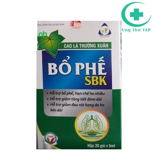 Bổ phế SBK - Sản phẩm hỗ trợ bổ phế, giảm ho hiệu quả