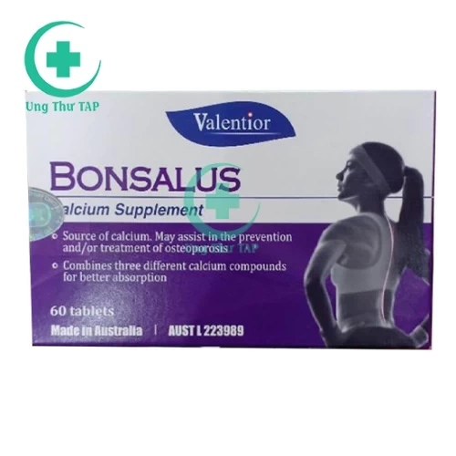 Bonsalus - Bổ sung canxi và vitamin D3 cho xương phát triển