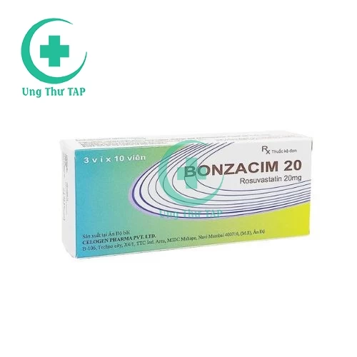 Bonzacim 20 - Thuốc điều trị tăng cholesterol máu hiệu quả