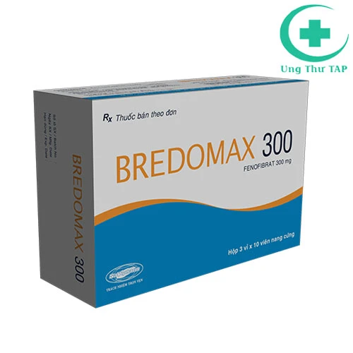 Bredomax 300mg - Thuốc hỗ trợ điều trị tim mạch của SaVi
