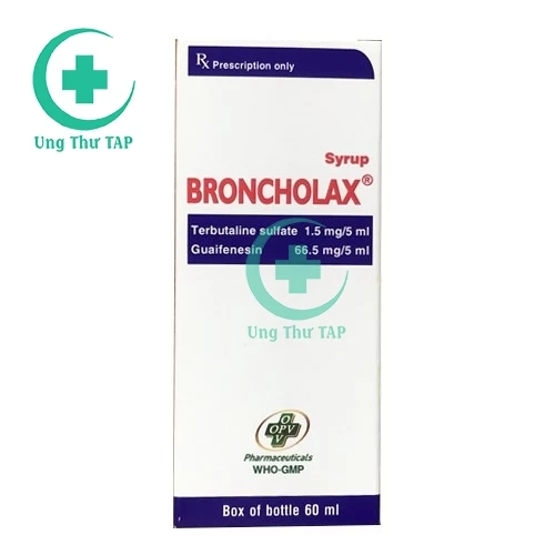 Broncholax OPV - Thuốc điều trị ho do hen phế quản của OPV